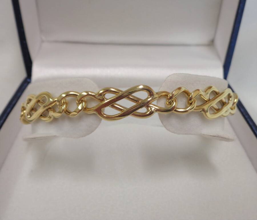 Celtic on sale bracelet gold