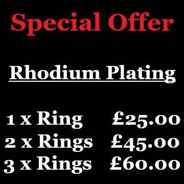 Rhodium Plating Special Offer