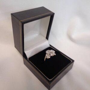 Certified 1.25 Carat Diamond Bubble Ring 18ct White Gold - Size N (S7823) - Image 8