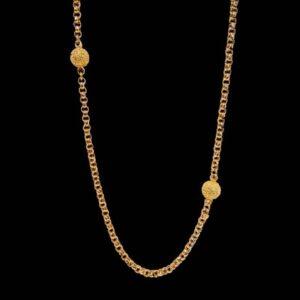 Antique Fancy Necklace 9ct Gold - 11.8g - 19'' Length (S8113) - Image 5