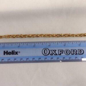 Vintage c.1985 Fancy Link Bracelet 9ct Yellow Gold - Length 7 1/4in (18.41cm) - 7.3 grams - S8265 - Image 5