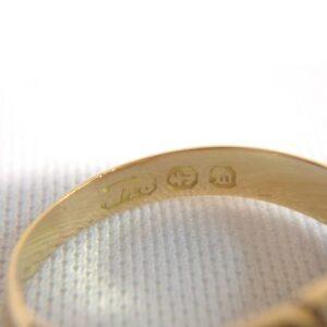 Antique c.1896 0.50ct Diamond Signet Ring 18ct Yellow Gold - Size P 1/2 (US 7.75) - S8302 - Image 7