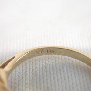 Cultured Pearl Twist Ring 14ct Yellow Gold - Size N (US 6.75) (S8351) - Image 7