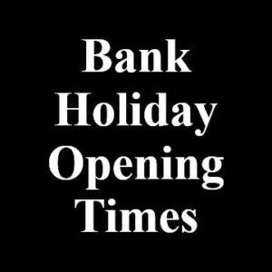 Bank Holiday Opening Times - Image 1