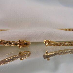 Ruby, Sapphire, Emerald & Diamond Bracelet 18ct Gold - Length 7in (S7826) - Image 9
