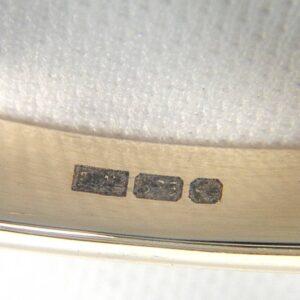 Solid 9 Carat Yellow Gold Bangle - 22.1g - Heavy! - 70mm Diameter - 5mm Wide (S8176) - Image 2