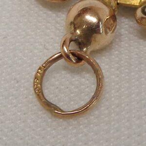 Antique c.1910 Double Sided Picture Locket 9ct Gold - Length 43mm  (S8384) - Image 6