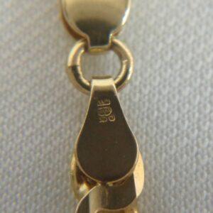 Fancy Figaro Style Bracelet 9ct Yellow Gold - Length 7 1/4 inches (18.41cm) - 6.5g (S8405) - Image 3