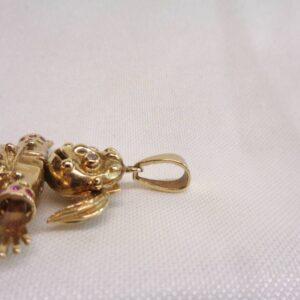 Ragdoll Pendant Solid 9ct Yellow Gold - Length 63mm - 14.5 grams (S8425) - Image 5