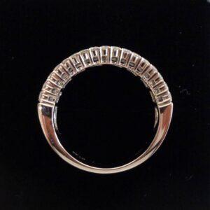 Quality 1.28ct Diamond Band 18ct White Gold - Size N - Colour G/H Clarity VS/SI (S8419) - Image 3