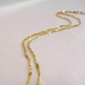 Amethyst & Diamond Pendant 9ct Yellow Gold - Length 17mm - Chain 20in (51cm) (S8445) - Image 6