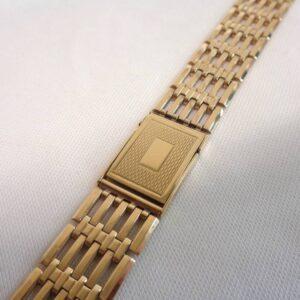 Watch Strap 9ct Yellow Gold - Length 6.4in - 26.6 grams (S8443) - Image 3
