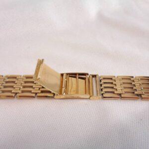 Watch Strap 9ct Yellow Gold - Length 6.4in - 26.6 grams (S8443) - Image 6
