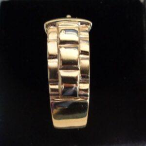 Buckle Ring Solid 9ct Yellow Gold - Size X 1/2 - 16.1g (S8479) - Image 2