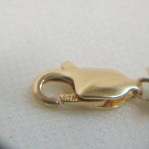 Natural Opal 9ct Yellow Gold Bracelet - Length 7 1/2in (S8499) - Image 8
