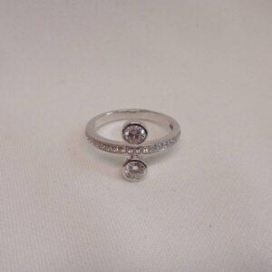 Quality 0.59ct Diamond 18ct White Gold Ring - Size N (S8470) - Image 4