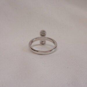 Quality 0.59ct Diamond 18ct White Gold Ring - Size N (S8470) - Image 5