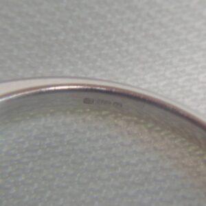 Beautiful Morganite & Diamond Ring 9ct White Gold - Size N (S8526) - Image 7