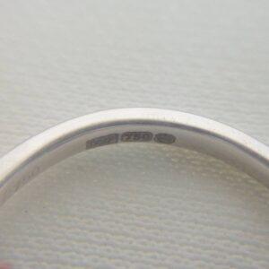 Stunning Ruby & Diamond Three Stone Ring 18ct White Gold - Size M (S8301) - Image 7