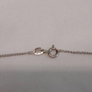 Stunning 0.50ct Diamond Pendant 9ct White Gold - Chain Length 20 inches (S8566) - Image 4