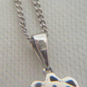 Stunning 0.50ct Diamond Pendant 9ct White Gold - Chain Length 20 inches (S8566) - Image 5