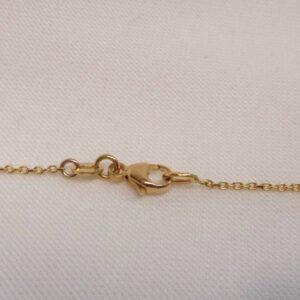 Stunning Blue Topaz Pendant in 18ct Yellow Gold - Length 20in (S8522) - Image 5