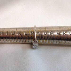 Antique 1.10ct Three Stone Diamond Ring 18ct Gold & Platinum - Size M 1/2 (S7974) - Image 8