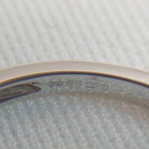 Stunning Ruby and Diamond Ring 18ct White Gold - Size N (S7650) - Image 6