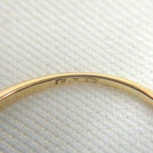 Antique Five Stone 0.65t Diamond Ring 18ct Yellow Gold - Size O (A1148) - Image 5