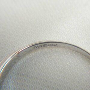 Five Stone Sapphire and Diamond Ring 18ct White Gold Size - K 1/2 (A1140) - Image 5