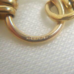 Vintage Fancy Amethyst Bracelet 9ct Yellow Gold - Length 8inch (A1071) - Image 6