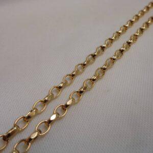 Timeless Belcher Chain in 9ct Yellow Gold - Length - 18 inch (A1003) - Image 3