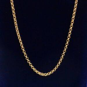 Fabulous Belcher Chain in 9ct Yellow Gold - Length - 22 inch (A1006)