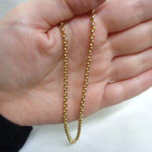 Fabulous Belcher Chain in 9ct Yellow Gold - Length - 22 inch (A1006) - Image 5