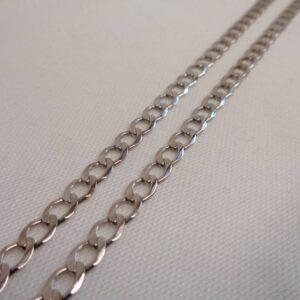 Timeless Curb Chain in 9ct White Gold - Length 18in (A1010) - Image 3