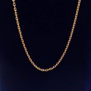 Belcher Chain in 9ct Yellow Gold - Length 18 inch (A1011)