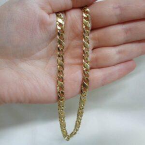 Solid Fancy Link Chain in 9ct Yellow Gold - 31.4g - Length 20 inch (A1015) - Image 5