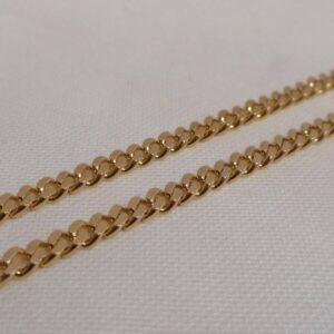 Classic Curb Chain in 9ct Yellow Gold - Length 20 inch (A1020) - Image 3