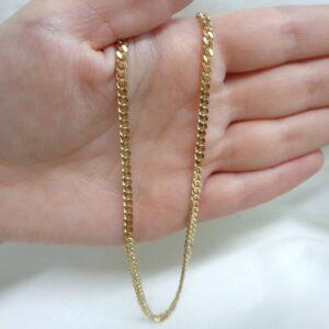 Classic Curb Chain in 9ct Yellow Gold - Length 20 inch (A1020) - Image 5