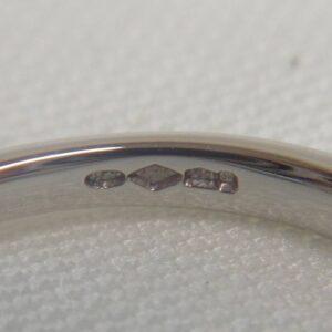 Certified 1.00ct Diamond Solitaire Ring 9ct White Gold - Size M 1/2 (A1074) - Image 5