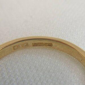 Timeless 0.40ct Diamond Wishbone Ring in 18ct Yellow Gold - Size N (A1100) - Image 5