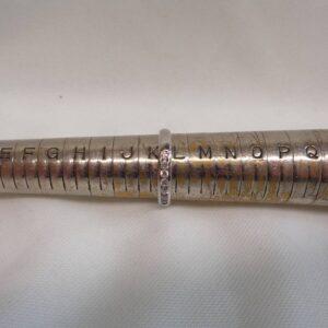 Stunning Half Eternity 0.25ct Diamond Ring in Platinum - Size K 1/2 (A1103) - Image 7