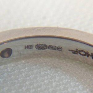 Beautiful Half Eternity 0.50ct Diamond Ring in 18ct White Gold - Size L 1/2 (A1104) - Image 5