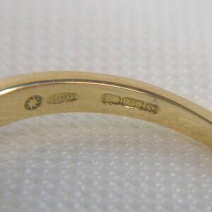 Timeless 0.31ct Diamond Solitaire Ring in 18ct Yellow Gold - Size L (A1244) - Image 5