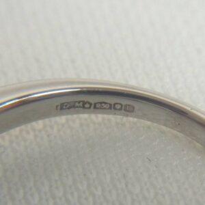 Certified 0.86ct Diamond Twist Ring in Platinum – Size L (A1296) - Image 5
