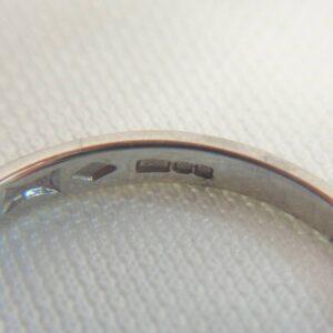 Beautiful 0.27ct Diamond Solitaire Ring in Platinum – Size L 1/2 (A1297) - Image 5