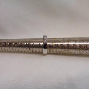 1.00ct Five Stone Diamond Ring in 18ct White Gold - Size K 1/2 (A1611) - Image 7