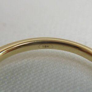 Beautiful 1.00ct Diamond Solitaire Ring in 18ct Yellow Gold – Size L 1/2 (A1680) - Image 5