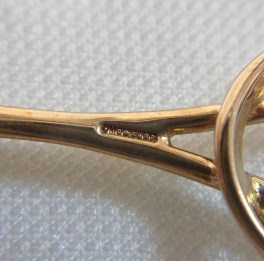 Vintage C.1995 Fancy Drop Earrings in 9ct Yellow Gold – Length 40mm (A1685) - Image 4