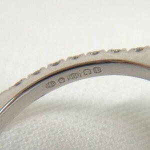 Certified 2.00ct Diamond Cluster Ring in Platinum - Size J 1/2 (A1497) - Image 5
